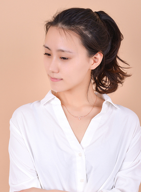 luluchang项链银925一鹿有你鹿角项链