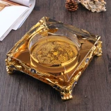 Стеклянная креативная пепельница для коммерческого использования для отеля, легкий роскошный стиль, изысканный стиль, делается под заказ