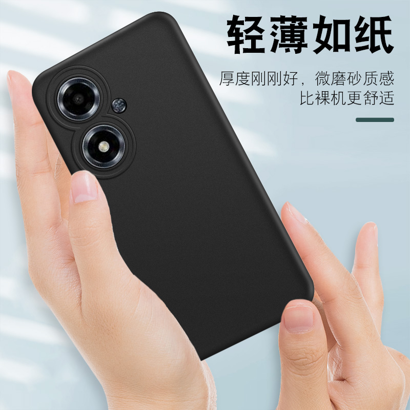 适用于OPPOA2m手机壳PJU110磨砂opopa2m软壳a2moppo简约0PP0A2m防摔oppA2M硅胶poopa2m纯黑色0ppoa2m男女opp0-图0