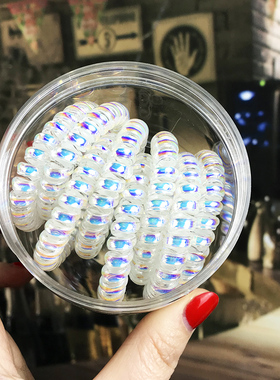 人鱼姬网红甜美风加粗电话线发圈