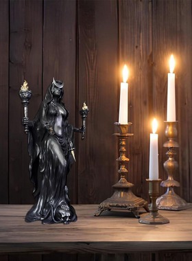 新款艺术摆件Hekate Niktipolos The Witch of The Night女巫摆件