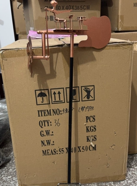 跨境新款Handmade Metal Drummer Windmill 金属鼓手风车园林装饰