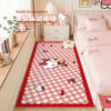 Carpet bedroom bedside blanket long cute girl's room non-slip floor mat living room sofa children's room foot pad bed end