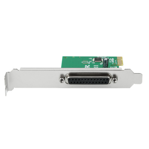 PCIE并口卡 LPT PCI-E转DB25 485 422电脑打印机链接线25孔针支持半高挡板pcie转COM 工控扩展卡WCH382L - 图1