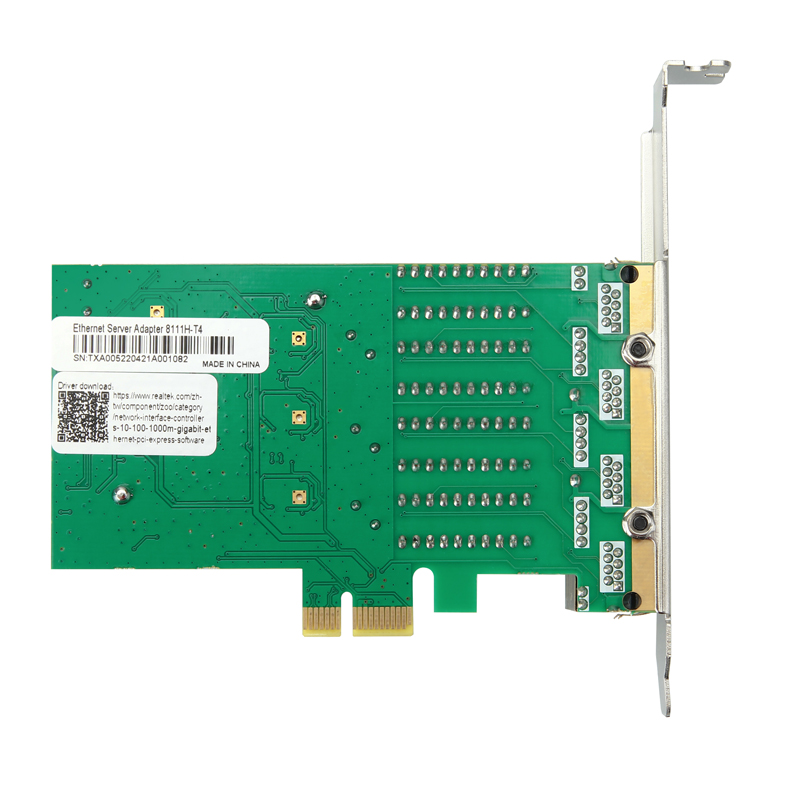 PCI-E千兆网卡4口X1pcie台式机四口8111&I350-T4 X4服务器网卡INTEL英特尔I82576T4群晖esxi以太网汇聚软路由 - 图2