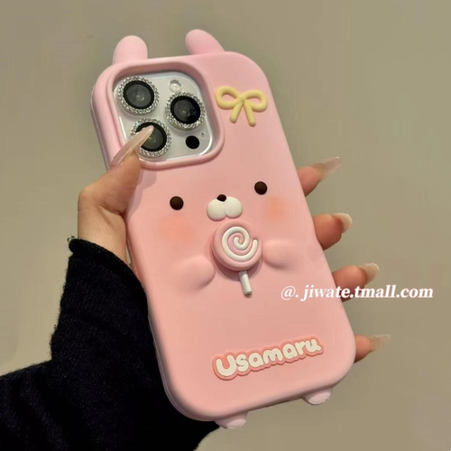 适用oppoReno15手机壳reno14立体旋转棒棒糖兔丸reno13卡通12pro女款findx9防摔x8硅胶a5x软壳a58可爱a3x新款 - 图2