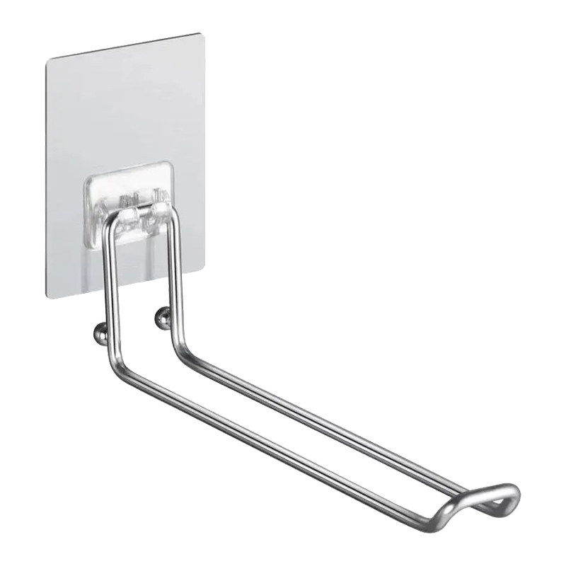 衣架收纳架神器免打孔壁挂式可折叠放衣架晾衣夹不锈钢简约置物架,淘宝优惠券,粉丝福利购,淘宝优惠卷