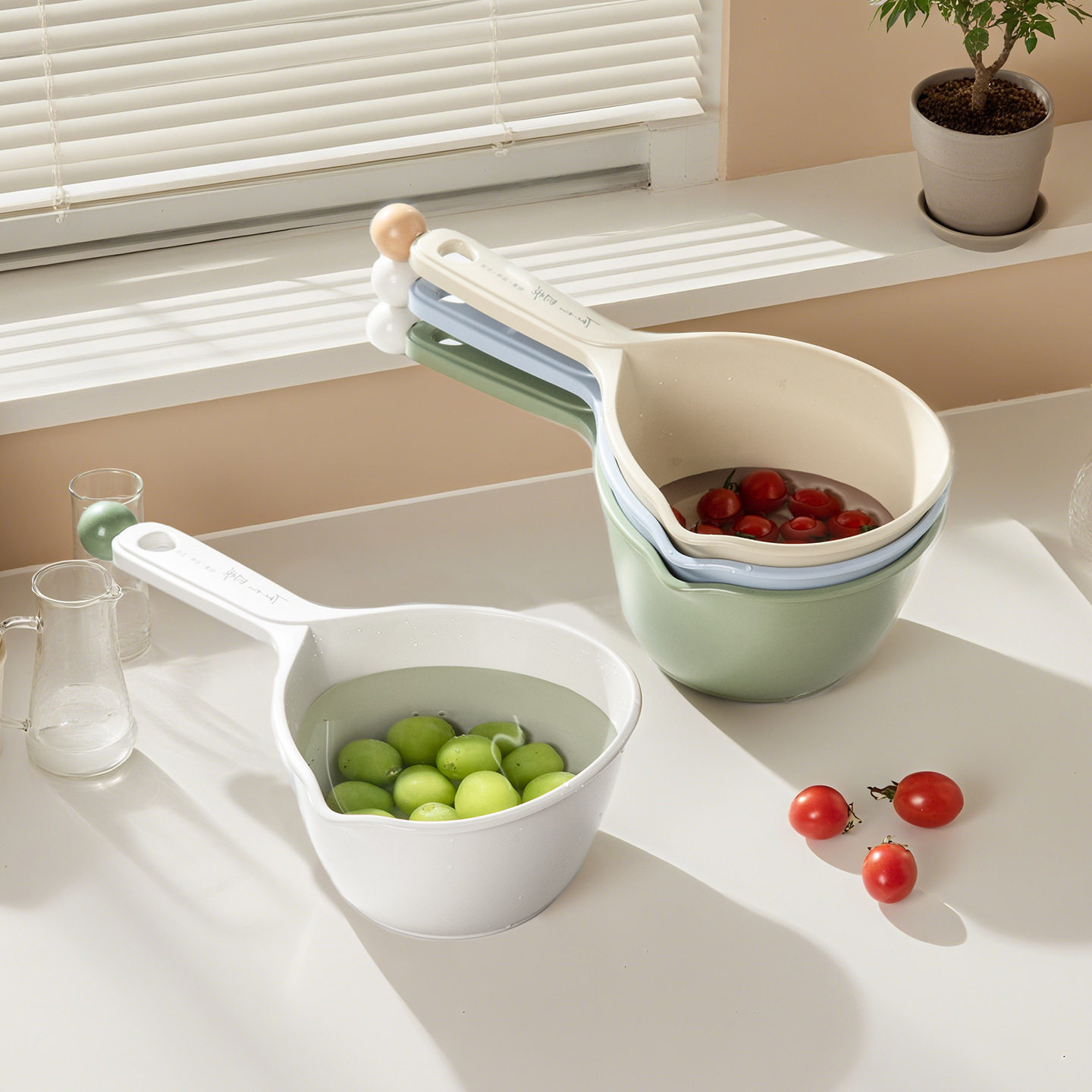 水瓢家用厨房加厚塑料水勺儿童婴儿洗澡洗头杯舀水勺耐摔浇花勺子,淘宝优惠券,粉丝福利购,淘宝优惠卷