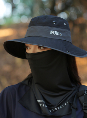 欧倍雅夏天防紫外线登山帽徒步