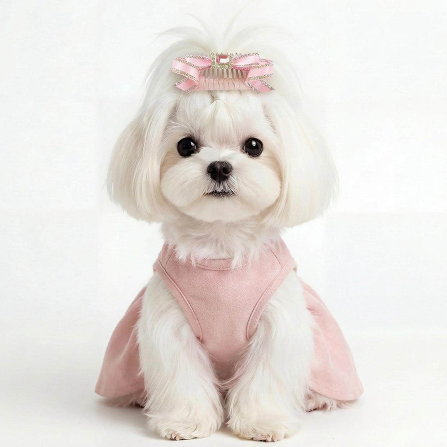 现货宠物饰品小狗狗BB夹约克夏马尔济斯碎发夹高级感宠物发夹集合,淘宝优惠券,粉丝福利购,淘宝优惠卷