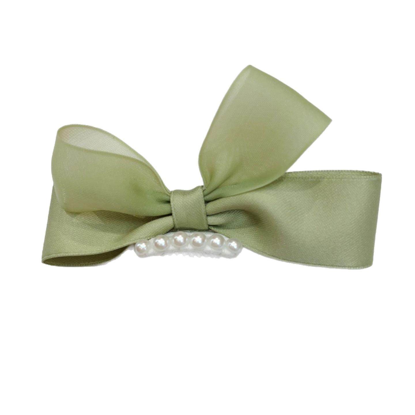 薄荷曼波绿色宠物BB夹约克夏马尔济斯发夹比熊发卡蝴蝶结狗狗头饰,淘宝优惠券,粉丝福利购,淘宝优惠卷