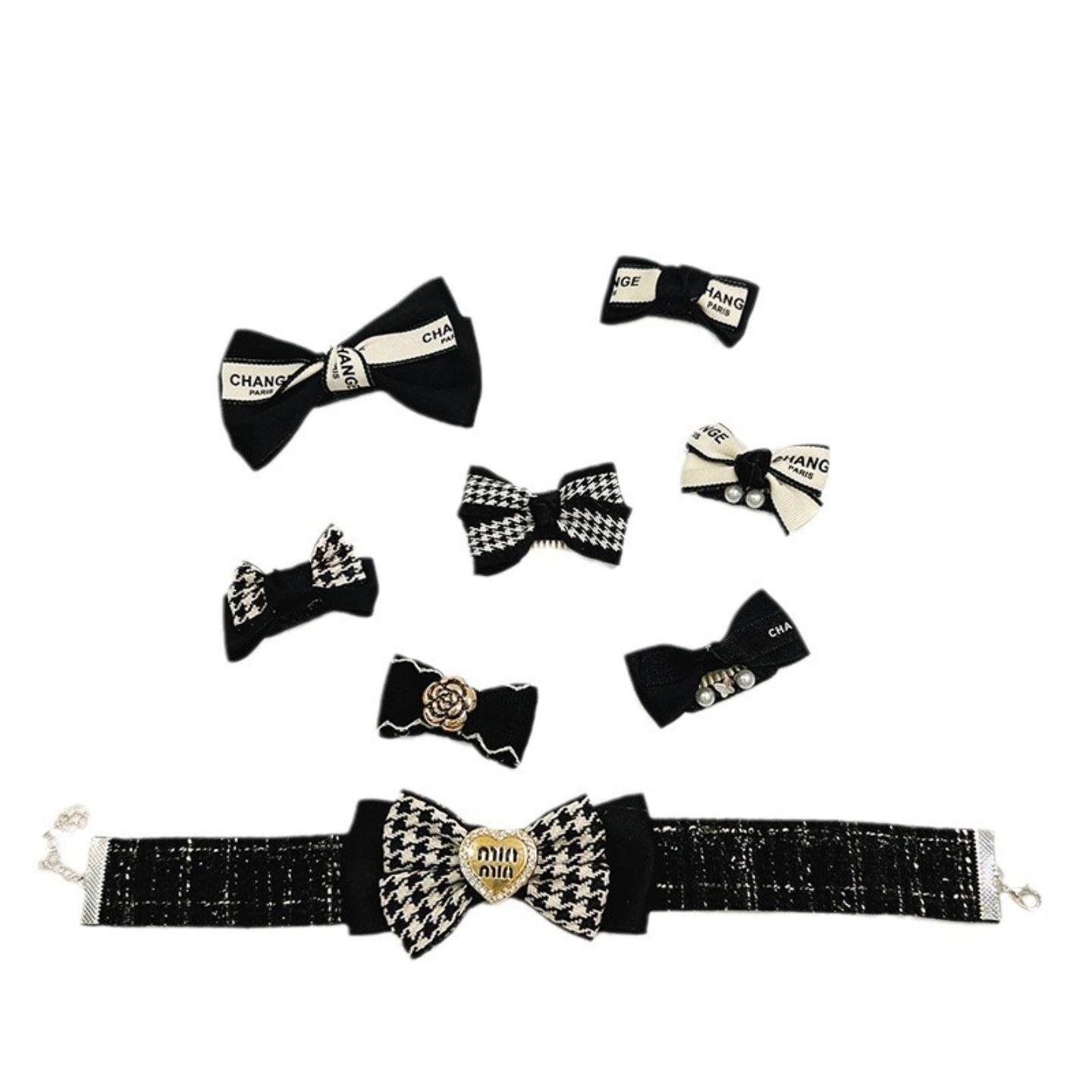 手工宠物bb夹蝴蝶结发饰小狗狗发卡马尔济斯约克夏泰迪小发夹,淘宝优惠券,粉丝福利购,淘宝优惠卷