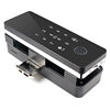 Youku DW700 glass door lock Tuya APP version fingerprint lock swipe IC card office password smart access control attendance