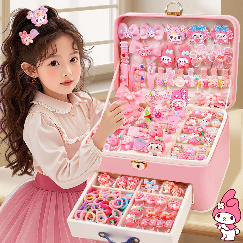 儿童玩具2026新款6到8女孩新年生日礼物公主发夹卡通首饰发饰礼盒,淘宝优惠券,粉丝福利购,淘宝优惠卷