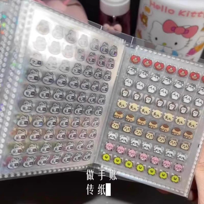 小鼻嘎表情包儿童贴纸书3到6岁女孩高颜值小逼嘎比卡贴贴纸收纳册,淘宝优惠券,粉丝福利购,淘宝优惠卷