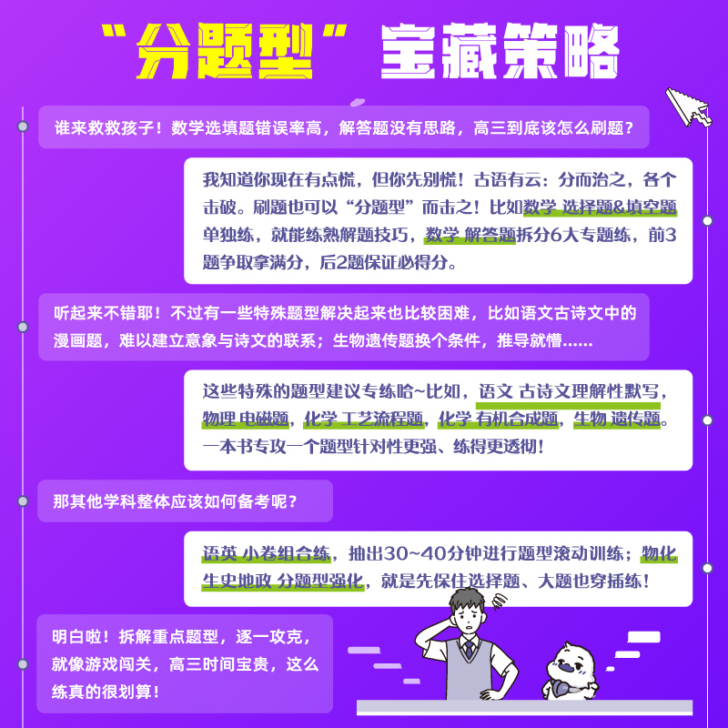 2025高考必刷题分题型强化数学新定义题物理电磁题化学工艺流程题生物遗传题语文英语历史地理选择题填空解答题古诗文默写高考题型