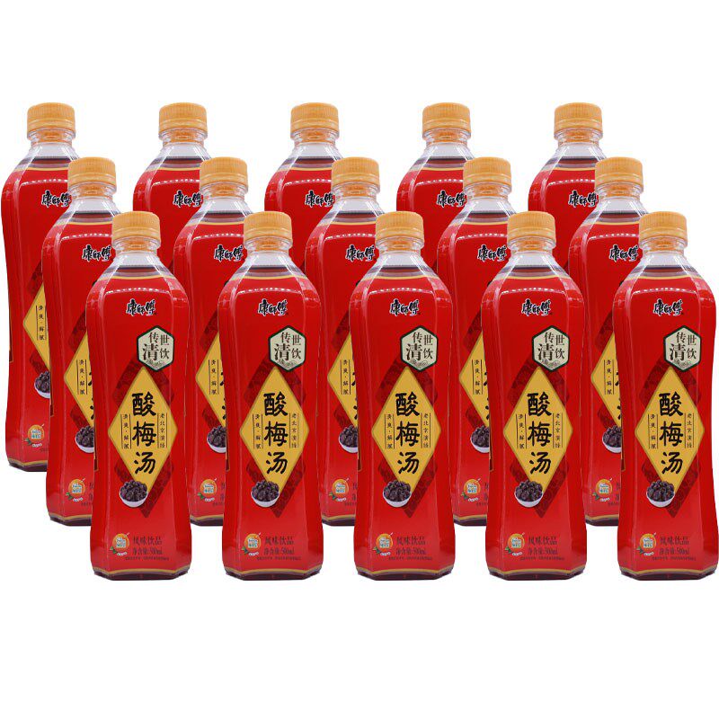 传世清饮500ml*15瓶整箱酸梅汤 广农乐酸梅汤