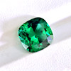 Russian emerald square ring with loose stone