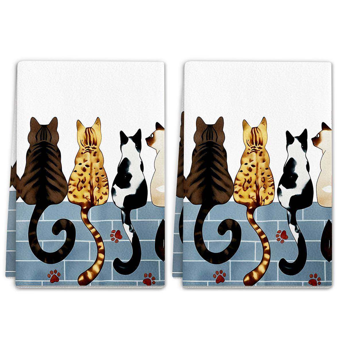 跨境现货多功能清洁抹布亚马逊热销洗碗布超细纤维印花厨房毛巾,淘宝优惠券,粉丝福利购,淘宝优惠卷