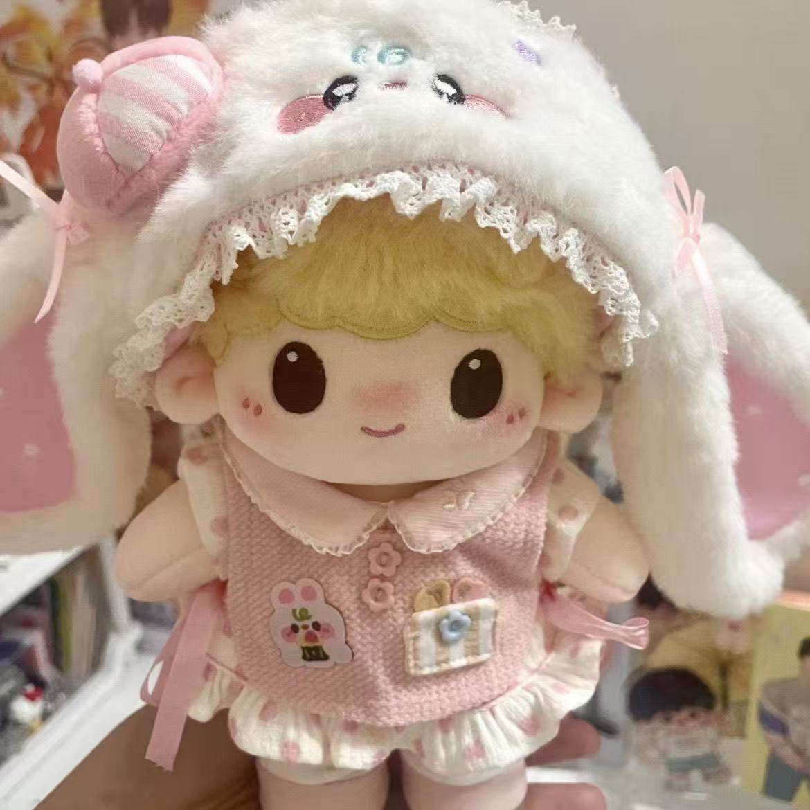 黄油曲奇 稚趣甜品屋 20cm棉花娃娃衣服套装可爱毛绒公仔替换换装,淘宝优惠券,粉丝福利购,淘宝优惠卷