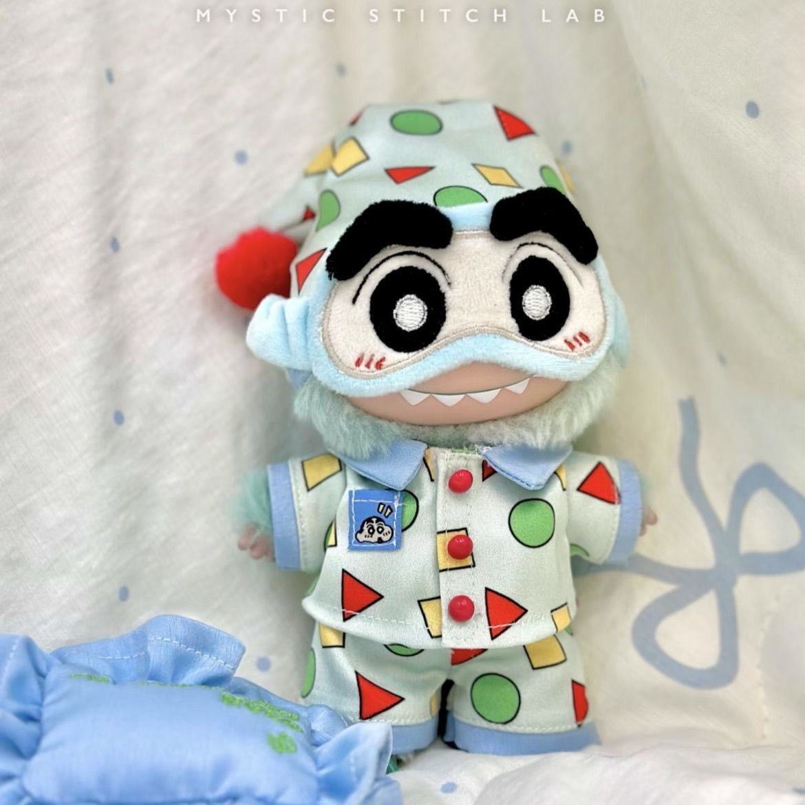 可爱卡通蜡笔小新睡衣17cmbubu一代二代三代公仔玩偶衣服换装着替,淘宝优惠券,粉丝福利购,淘宝优惠卷