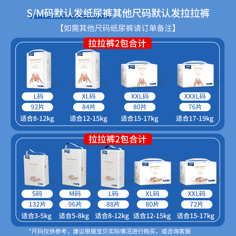 【第二件半价】纳爱斯婴儿拉拉裤透气