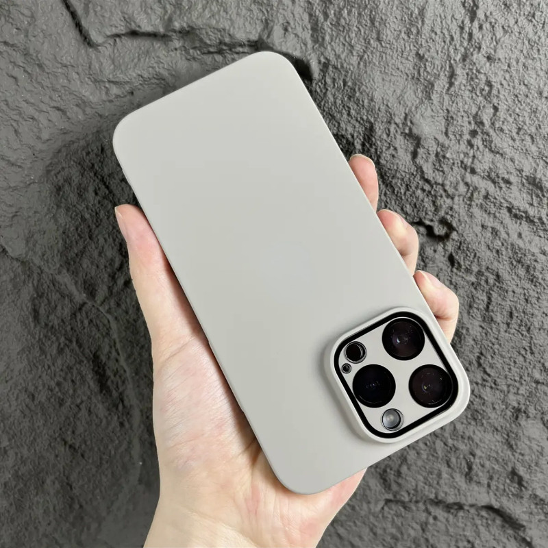 钛灰色带镜头膜适用苹果15ProMax手机壳磁吸iPhone14高级感13Pro新款12全包17p磨砂16pro防摔保护套超薄男女