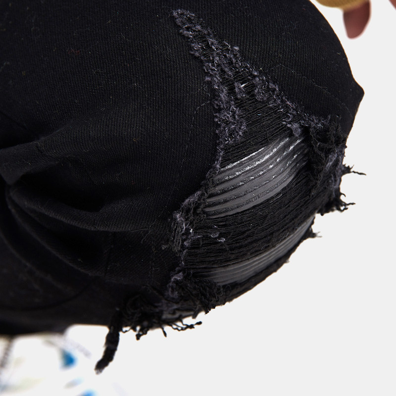 btw秋季欧美嘻哈修身男潮流牛仔裤 BACK TO WILD牛仔裤