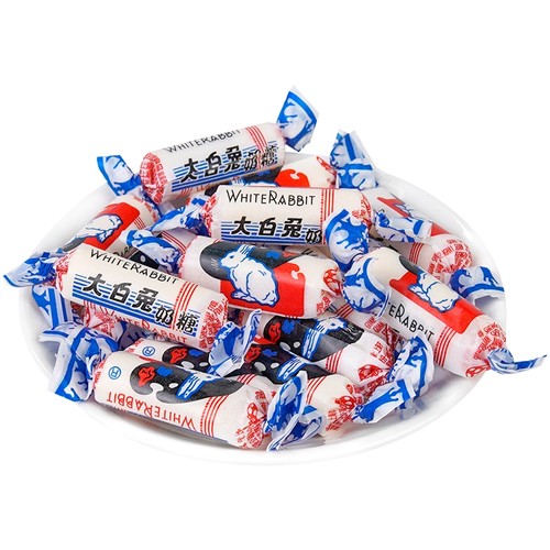 大白兔奶糖软糖喜糖500g散装新年结婚伴手礼巨型糖果年货小零食 - 图3