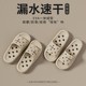 Bathroom slippers for women four seasons 2025 new indoor home hollow quick-drying anti-slip couple slippers men's mute