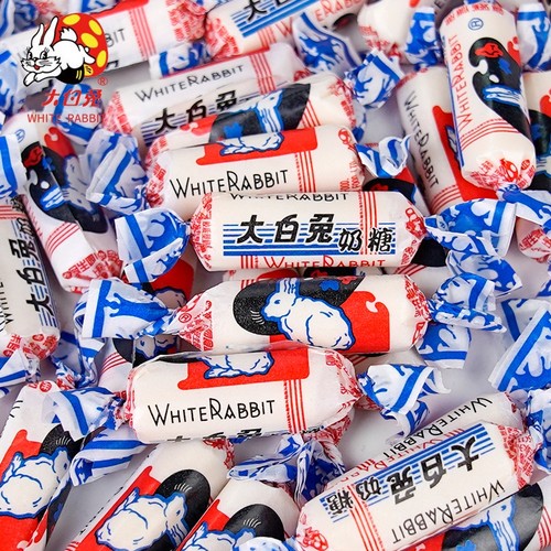 大白兔奶糖软糖喜糖500g散装新年结婚伴手礼巨型糖果年货小零食 - 图1