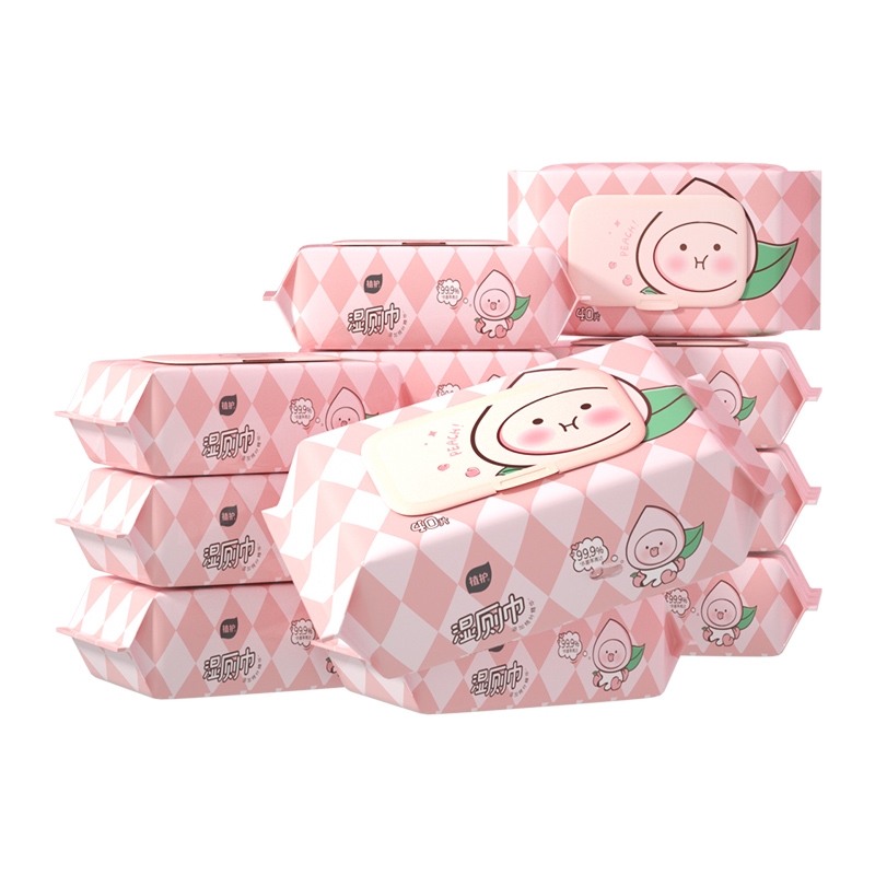 植护湿厕纸家用实惠装私处男女擦屁股湿厕巾洁厕所卫生纸湿巾