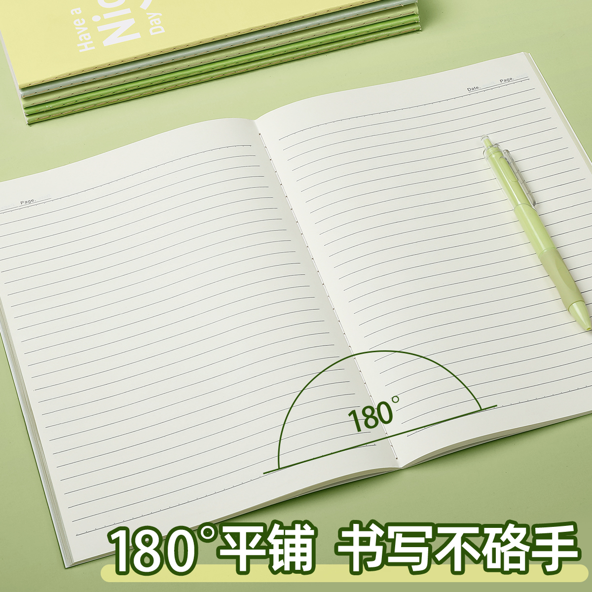 2025年新款b5笔记本本子简约初中生高中生a5作业本软面抄中学生横线本学习专用高颜值车线装订练习本软抄记事