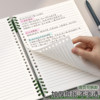 The b5 loose-leaf book does not hurt your hands and is detachable for middle and high schools.