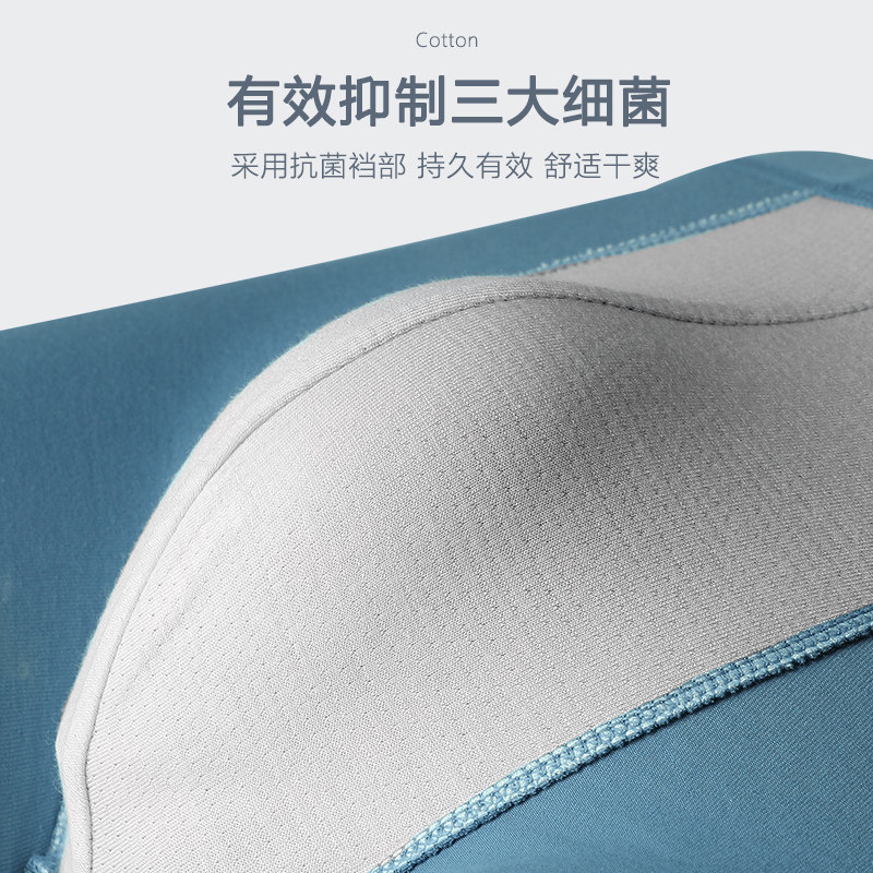 猫人男士四角纯棉薄款宽松透气内裤 猫人凯登内裤