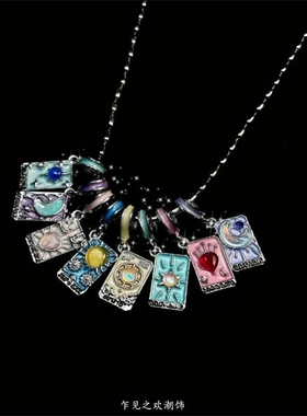 四叶草彩色项链|115人收藏