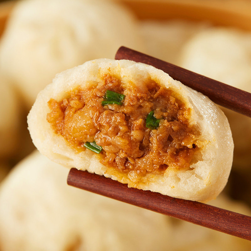 新品 安井嵊州风味小笼包250g加热即食速食营养早餐半成品速冻包,淘宝优惠券,粉丝福利购,淘宝优惠卷