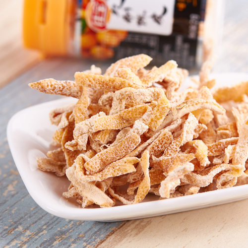 佳宝九制陈皮21g*9瓶 陈皮丝休闲凉果潮汕特产经典 蜜饯果干零食 - 图2