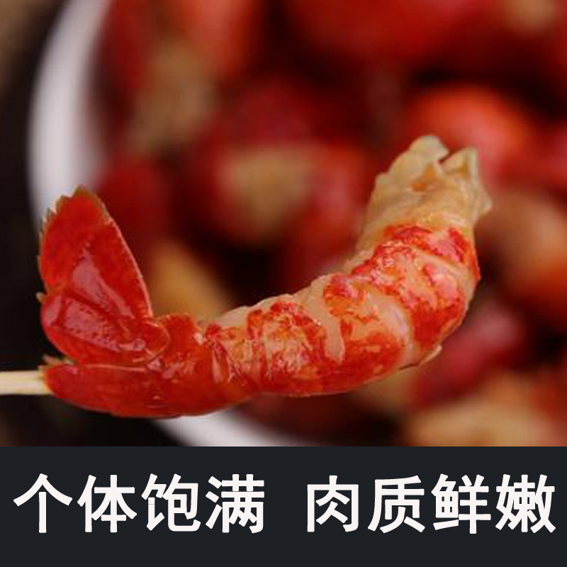 生冻整箱冷冻虾尾海鲜小龙虾龙虾尾 奇愿冻虾