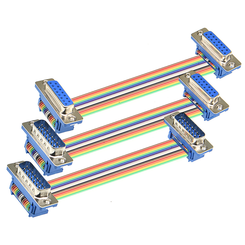 DB9/15/25/37P 公对母延长线 DIDC DR9/15/25/37P 排线连接线 COM - 图0