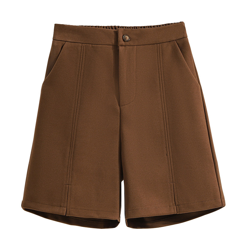 大码女装毛呢休闲五分裤秋冬季短裤时尚高腰显瘦a字阔腿靴裤中裤,淘宝优惠券,粉丝福利购,淘宝优惠卷