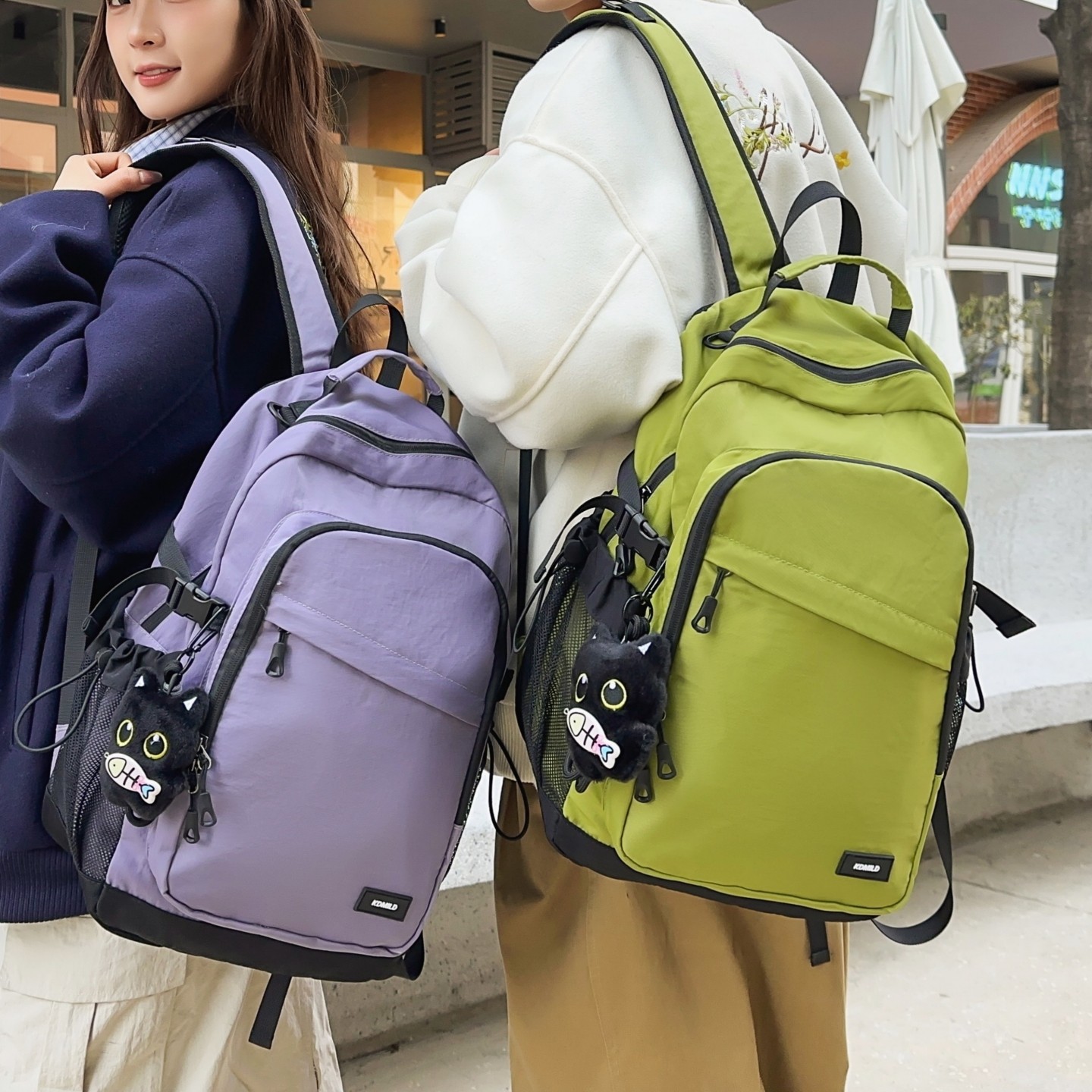 背包男款百搭大容量户外运动旅行双肩包通勤高中大学生防水书包女,淘宝优惠券,粉丝福利购,淘宝优惠卷