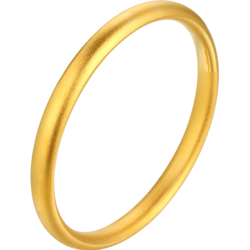 金包银纯金包足金999纯银黄金手镯 mybestlove手镯