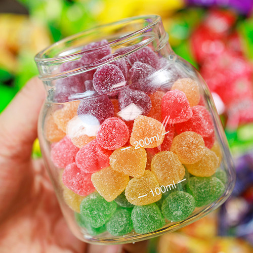 寻脆记维C果汁软糖混合果味橡皮糖酸砂软糖酸Q糖招待糖果喜糖散装 - 图1