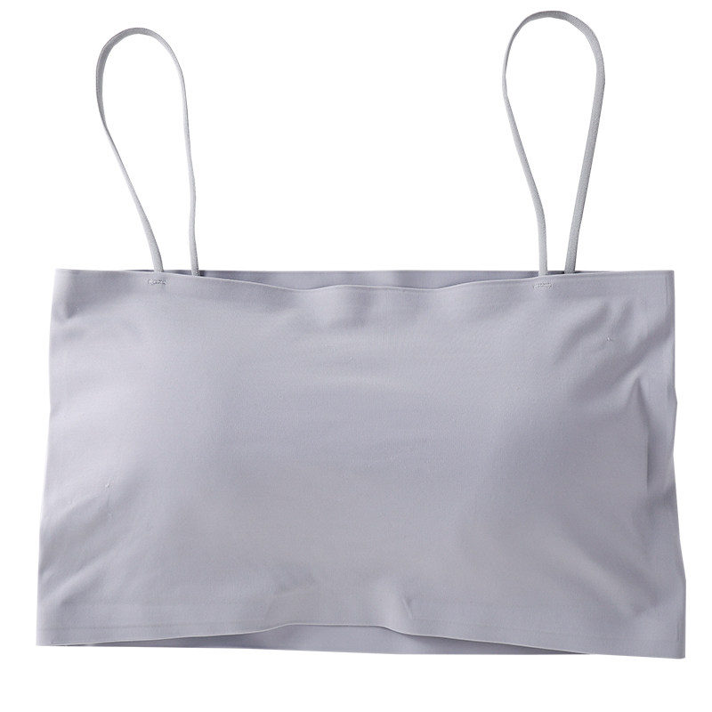 冰丝无痕防走光女学生高中美抹胸 棒时代抹胸