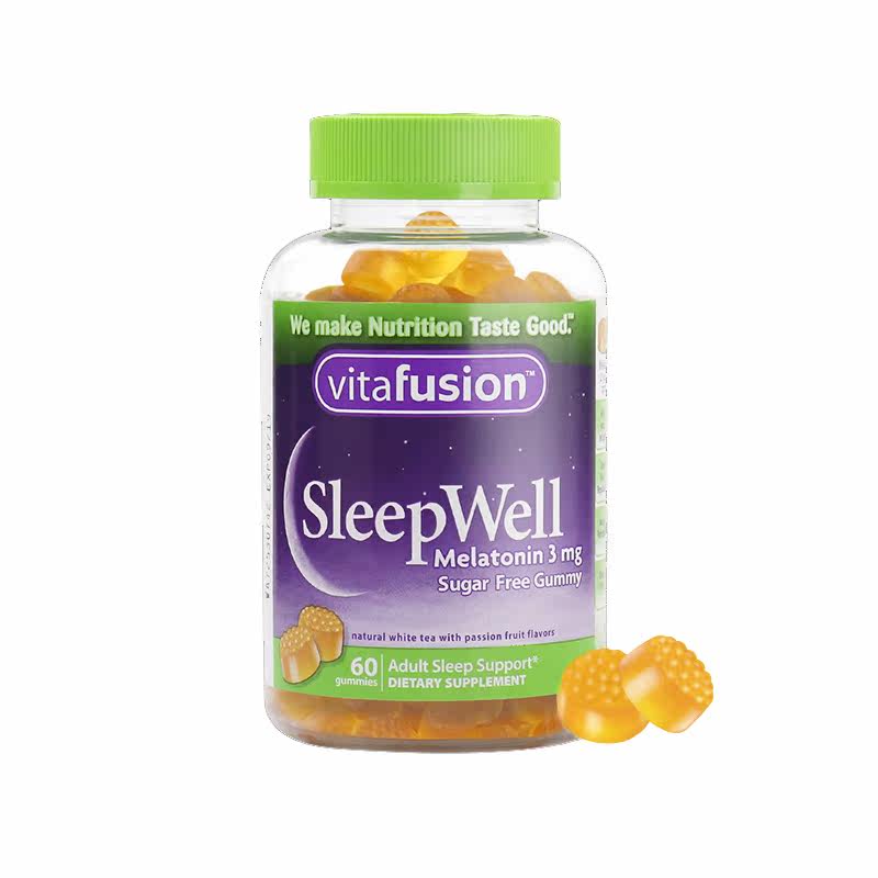 伊能静vitafusion进口vf睡眠软糖 伊能静海外专属店褪黑素/松果体素