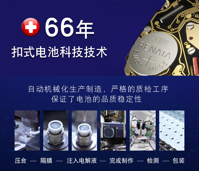 瑞士renata瑞纳达SR927SW395A/395S/399/LR927/AG7手表纽扣电池 - 图2