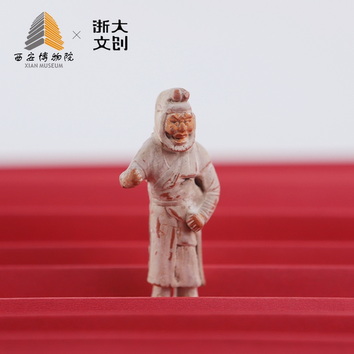 【浙大文创】乐居长安陶俑冰箱贴 - 图1