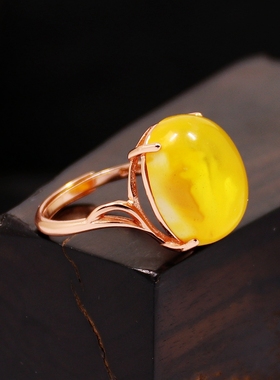 s925纯银戒指空托时尚diy四爪