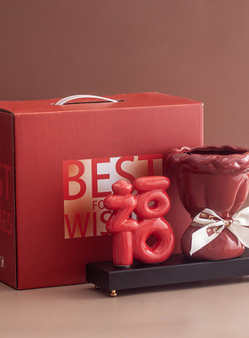 丼美创意喜庆福字摆件